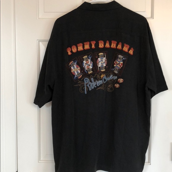 tommy bahama embroidered shirt